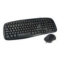 Image de MCL ACK 2012/N clavier Souris incluse USB AZERTY Français Noir Neuf