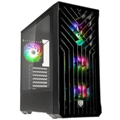 Image de Kolink UNITY CASCADE ARGB Midi Tower Noir Neuf