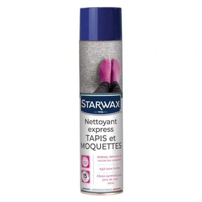 Image de STARWAX Nettoyant Raviveur Express Tapis/Moquettes 600mL Lot de 3