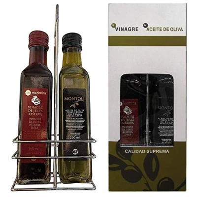 Image de Coffret N71 Huile olive extra vierge 250 ml et Vinaigre de Xeres Réserve D.O.P.