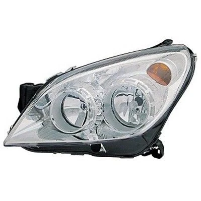 Image de VAN WEZEL 3745963 Phares gauche H7, H1 jaune pour circulation à droite avec commande correcteur de site projecteur PX26d OPEL: Astra H 3/5 portes