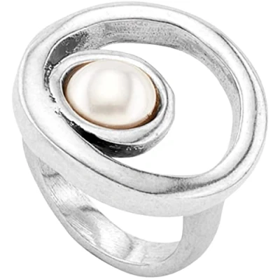 Image de UNOde50 Bague en forme de vœu, 15, Argent, Non applicable