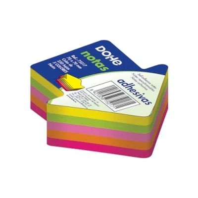 Image de DOHE Cubes de notes autoadhésives forme flèche 70 x mm 250 feuilles