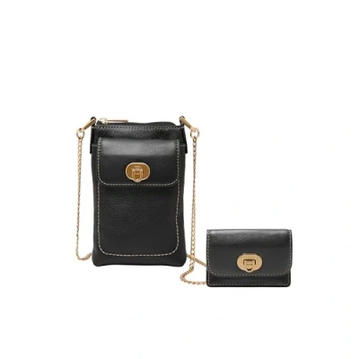 Image de Fossil ZB1886001, Sac pour femme, Noir, 10.8 2.5 W x 17.1 cm H