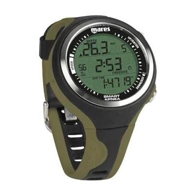 Image de Mares Smart Apnea, Ordinateur pour apnéistes Noir/Vert