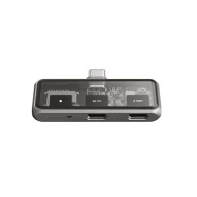 Image de Hub USB SATECHI Mobile XR 100W Lecteur Micro SD Support 4K C 3.2 Gen 2