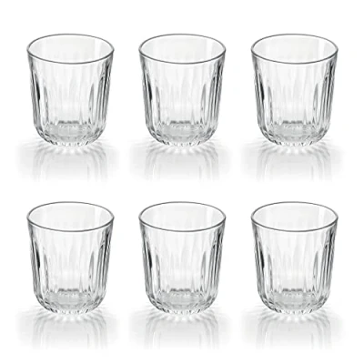 Image de Guzzini Gocce, Set 6 gobelets en verre Everyday Transparent, Ø 8,5 x h9 cm 08150000