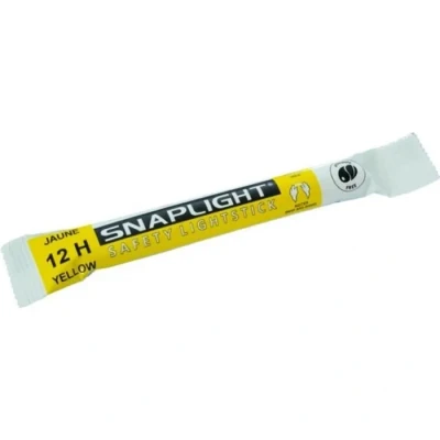 Image de BÂTON LUMINEUX 15 CM SNAPLIGHT JAUNE 12 HEURES