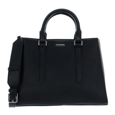 Image de Calvin Klein Elevated TOTE Saffiano Cabas, Femme, Taille: One Size, Black