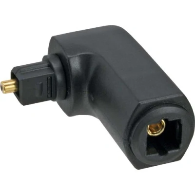Image de InLine Opto 89900B Adaptateur audio Toslink femelle/mâle coudé à 90