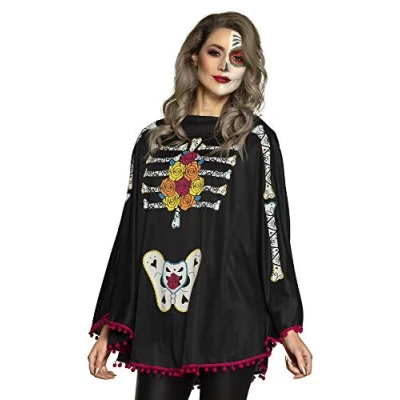 Image de Boland CAT01 Poncho Day Of The Dead TU