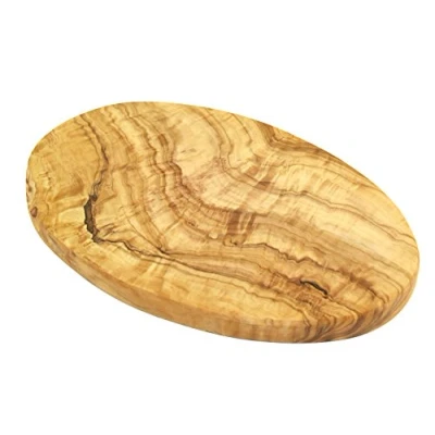 Image de D.o. m. (planche à découper ovale 25 x 15 cm en bois d&#039;olivier