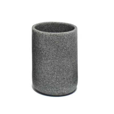 Image de douceur d&#039;intérieur, Gobelet (Diamètre 8.5 x 10 cm) Granite, Polyrésine Unie