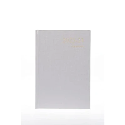 Image de Collins Debden Essentials ESSA53M.48 2324 Agenda académique semainier 2023 24 A5 (rendez vous) pour l&#039;école, le collège ou l&#039;université Argenté Format