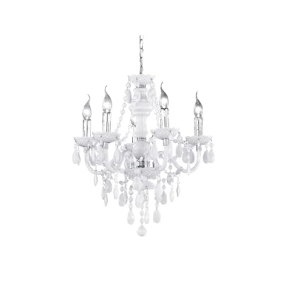 Image de Reality R1107 01 Lustre Acrylique 4 W E14 Blanc