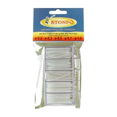 Image de Stonfo Assortiment Silicone Tube Small (0,2 0,3 0,5 0,7 1,0mm)
