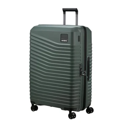 Image de SAMSONITE Intuo Spinner L Valise Extensible 75 cm 105/115 Vert Olive, (75 L), Valises et Chariots