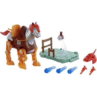 Image de Masters of the Universe Figurine Articulée Stridor 18 Cm, 19 Articulations, 2 Lance Projectiles Et 3 Projectiles, À Collectionner, Jouet Enfant, A Partir De 6 Ans, HDT26