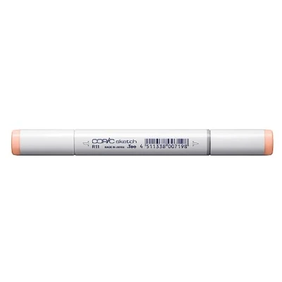Image de COPIC Sketch R11, Pale Cherry Pink, Twin Marker avec une pointe moyenne et pinceau