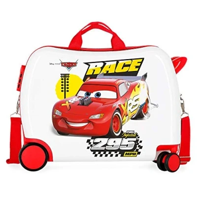 Image de Disney Cars Joy Valise Enfant Multicolore 50x38x20 cms Rigide ABS Serrure à combinaison 34L 2,1Kgs 4 roues Bagage main