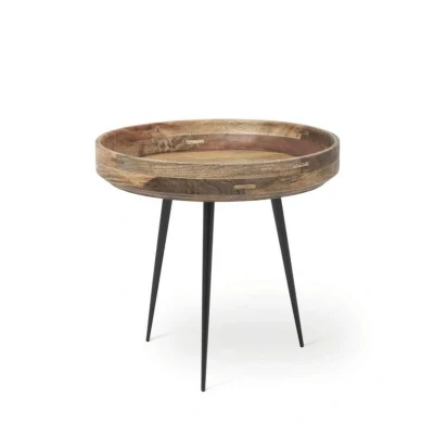Image de Mater Table Bowl small mangue nature, structure noire