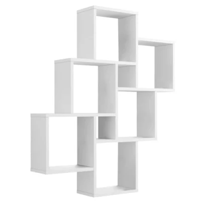 Image de FMD furniture Étagère Murale, Panneau de Particules, Environ 81,2 x 94,3 15,7 cm