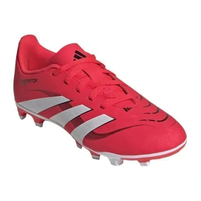 Image de adidas Performance Predator CLUB Unisex Chaussures de foot à crampons pour enfants, Taille: 29, Lucid red/white/core black Matière synthétique