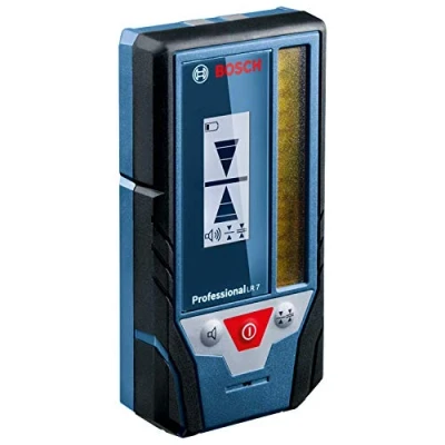 Image de Cellule de réception LR 7 Bosch Professional (faisceau rouge et vert, 2 piles 1,5 V AAA, portée : 5 50 m, housse protection)