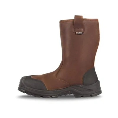 Image de JALLATTE Bottes de sécurité Marron et Noire JALBEECH SAS S3 CI SRC Taille:45
