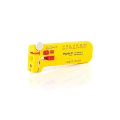 Image de Jokari 40024 Outil à dénuder de microprécision, Jaune, AW 36 to 26