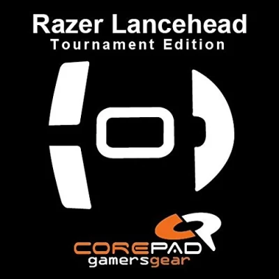 Image de Corepad Skatez Pro 116 pieds de souris remplacement compatible avec Razer lancehead Tournament Edition