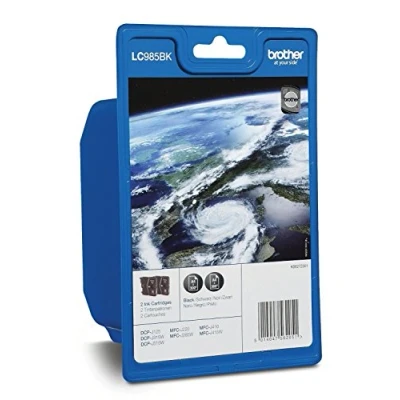Image de Lc 985bk Pack 2 Cart Noir Blist