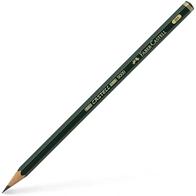 Image de Faber Castell 119012 Crayon graphite 9000, degré de dureté 2H