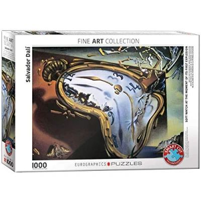 Image de EuroGraphics Soft Watch at Moment of First Explosion by Salvador Dalí Other License Dali, Puzzle, 6000 0842, Coloris Assortis, 48 x 68 cm