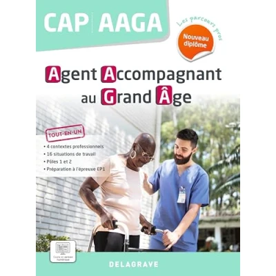 Image de Les Parcours Pros CAP Agent Accompagnant du Grand Âge (AAGA) (2024) Pochette élève