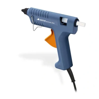 Image de Steinel Gluematic 3002 Pistolet à colle chaude avec température de fusion 206 C, débit 16 g/min, technique chauffe PTC, pour les loisirs et lartisanat, 333317