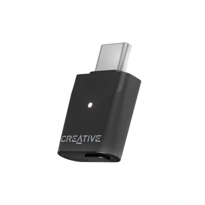 Image de Creative BT W6 Transmetteur Audio sans Fil Bluetooth 5.4 et Le avec Snapdragon Sound, aptX Lossless, Low Latency jusqu&#039;à 24 Bits / 96 kHz, Compatible PC/Mac/Consoles de Jeu