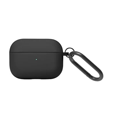 Image de Étui Native Union Roam pour AirPods Pro 2 en Silicone Liquide Soyeux et Mat Compatible avec Les (Noir)