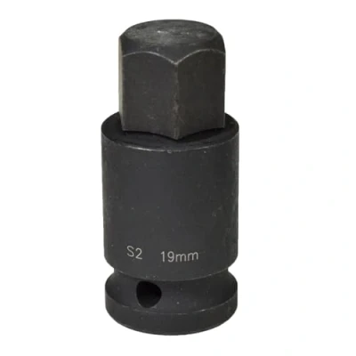 Image de M19 x 55mm 1/2&quot; Impact à court d&#039;entraînement hexagonal Allen Key touchés 19mm