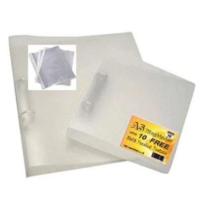 Image de Classeur fin à anneaux Ark 15 mm Format A5 Avec 10 pochettes RB 532 0