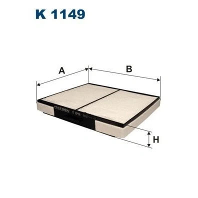 Image de FILTRON K 1149 Filtre d&#039;habitacle à particules 228 264 34 HYUNDAI: Matrix, Coupe II, Elantra III 5 portes
