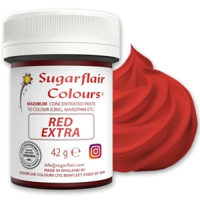 Image de Sugarflair Maximum Concentrated Paste Red Extra