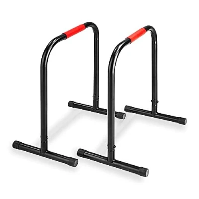 Image de FFitness Barres parallèles Mixte, Nero Rosso, Taille Unique