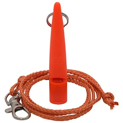 Image de ACME Sifflet pour chien No. 210 Orange + sangle de incluse avec boule Produit d&#039;origine l&#039;Angleterre Idéal le dressage et du Bruit large