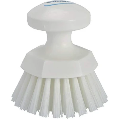 Image de Brosse à main ronde Vikan, dure, blanc, Vikan Convient aux l&#039;élevage d&#039;animaux
