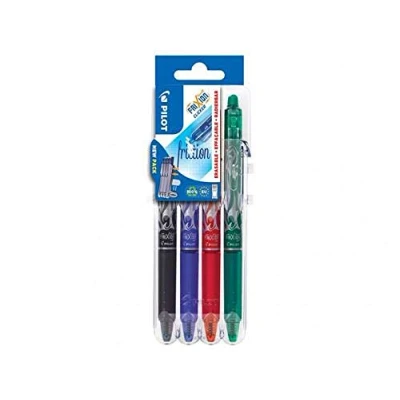 Image de Pilot Set2Go Frixion Clicker, 0,7 mm, assortiment de 4