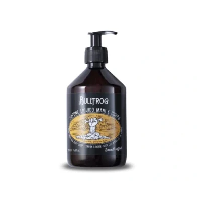 Image de Bullfrog Savon liquide pour les mains et le corps 500 ml Effet lisse Apporte douceur hydratation à la peau.