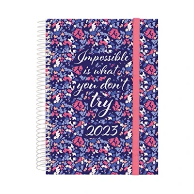 Image de Finocam Agenda Journalier 2023 Spirale Design Collection Janvier Décembre (12 mois) Impossible International