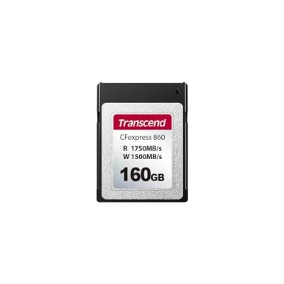 Image de Transcend CFexpress 860 Type B Memory Card, 8K Recording, Sustained Write Speed, TS160GCFE860