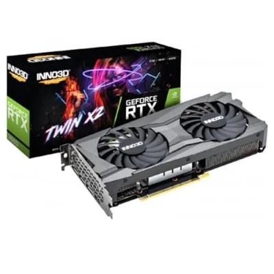 Image de Vaizdo plokštÄ— INNOVISION INNO3D GeForce RTX 3060 Twin X2 12GB GDDR6 3xDP+HDMI